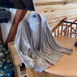 BASIC EDITIONS women’s full-zip hooded sweatshirt